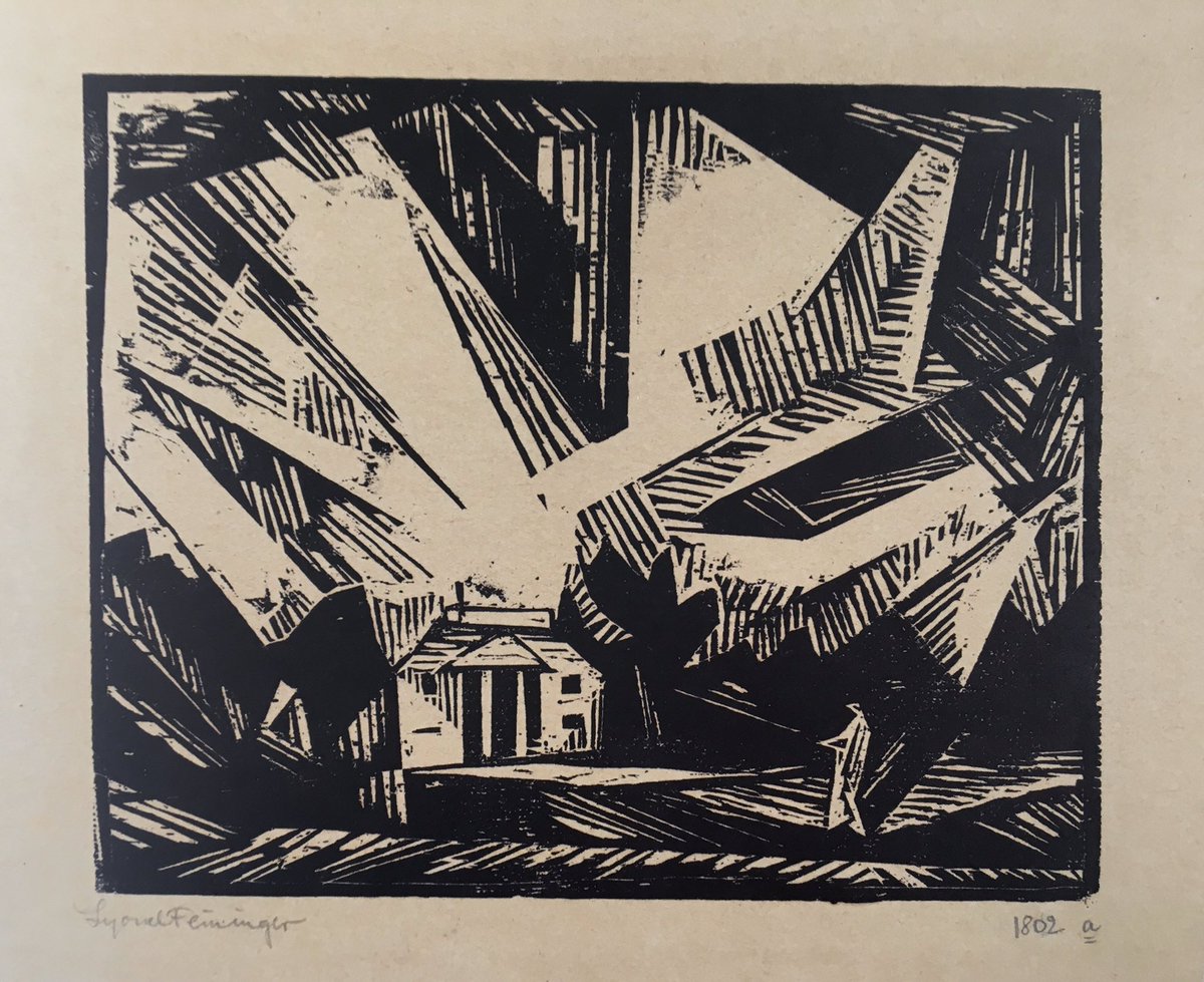 Start / Finish
Lyonel Feininger, 1912
Woodcut 