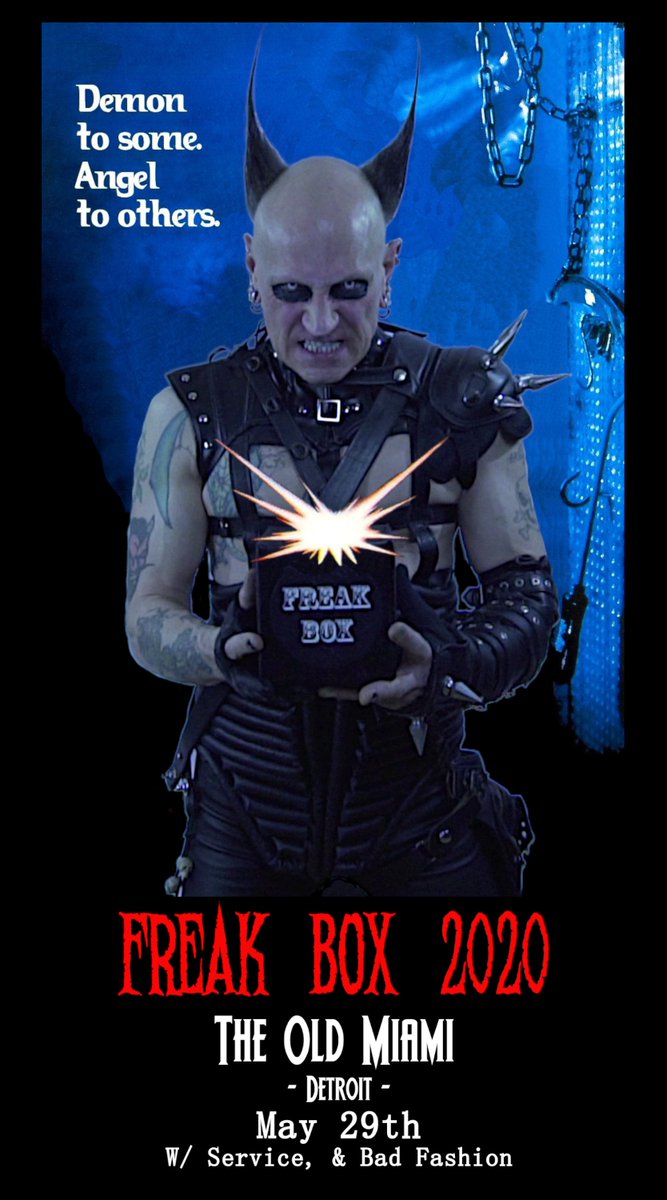 Freak Box (@freakboxdetroit) on Twitter photo Freak Box 2020
Detroit, Michigan, USA
FreakBoxBand.com Freak Box 2020
Detroit, Michigan, USA
FreakBoxBand.com