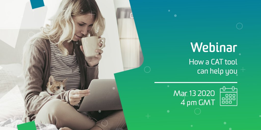 rwstrados's tweet photo. Tomorrow’s 30-minute webinar with @SDLJames will provide a useful introduction to CAT (Computer-Assisted-Translation) technology and help you decide if this is something that could benefit your professional #translation career: 😺 https://t.co/VTOpOMf6sX https://t.co/zfF2eCCJUx