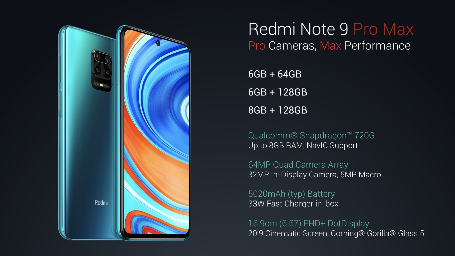 Redmi Note 9 Pro Max