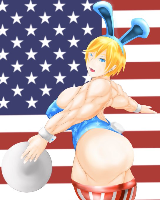 USAバニー～ムキムキ～ムキムキ～💪🏾 