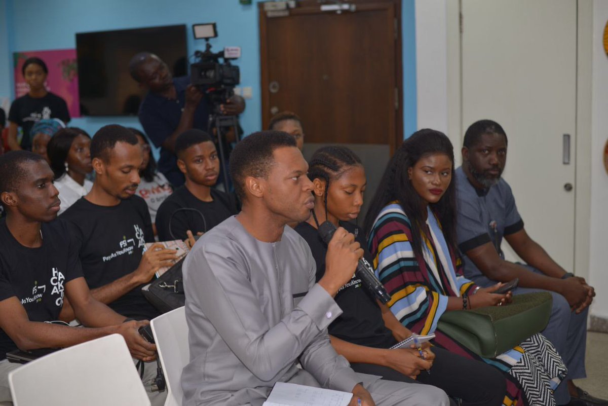 fsingr's tweet photo. Throwback to last week at FSI’s “PayAsYouKnow” Hackathon.
Team “Digita Technologies” emerged winners of the Lagos edition and we had an extensive list of winners from Virtual Hackathons held in over 30 other locations across Nigeria.
#FSIHackathon #PayAsYouKnow #Fintech https://t.co/L82nyYCKSY