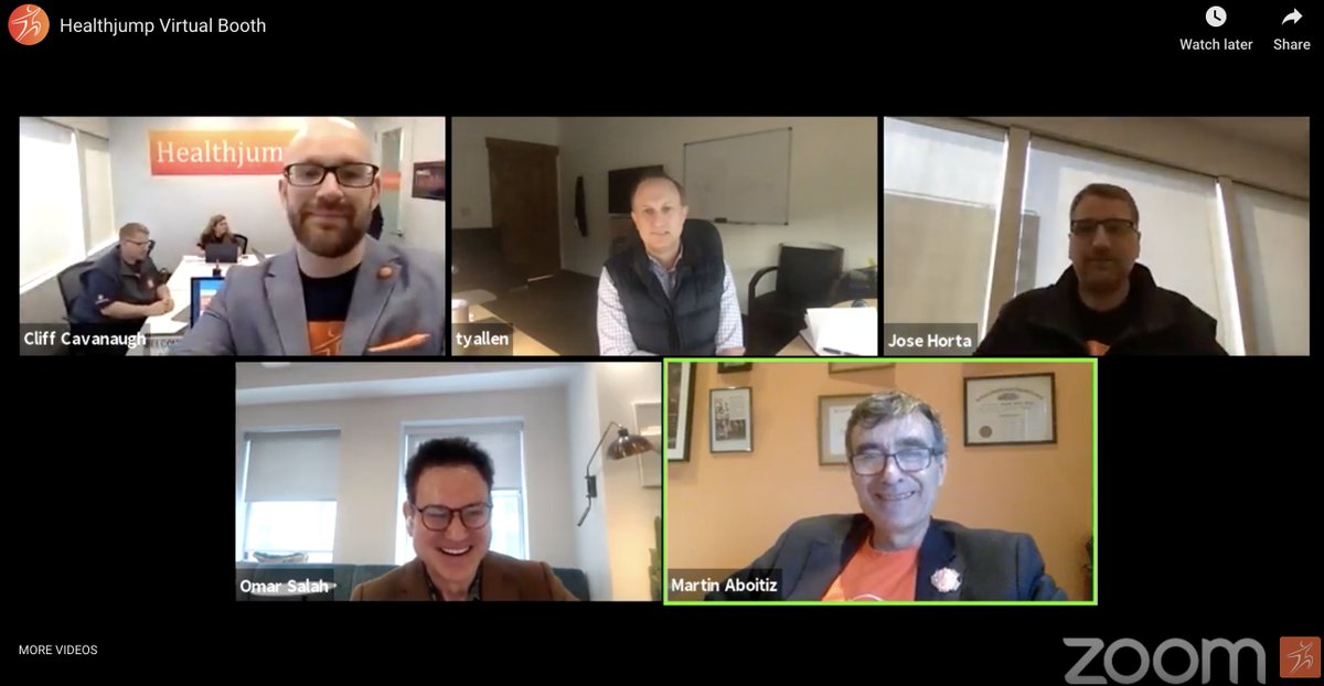 Healthjump's tweet image. The final day of Healthjump&apos;s #HIMSS20 Virtual Exhibit starts in less than an hour! Don&apos;t miss your chance to join in the conversations. No need to register, just jump in here: hubs.ly/H0nxPQ70

#himssvirtual #himssvirtual20