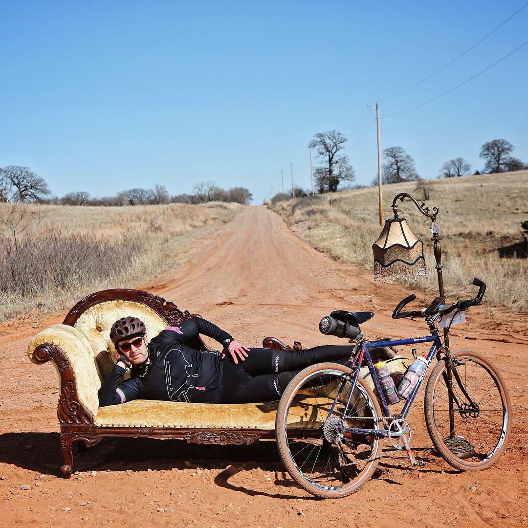 Ride OKC on Twitter "Vibes at mile 82 of last year's Land Run 100 in