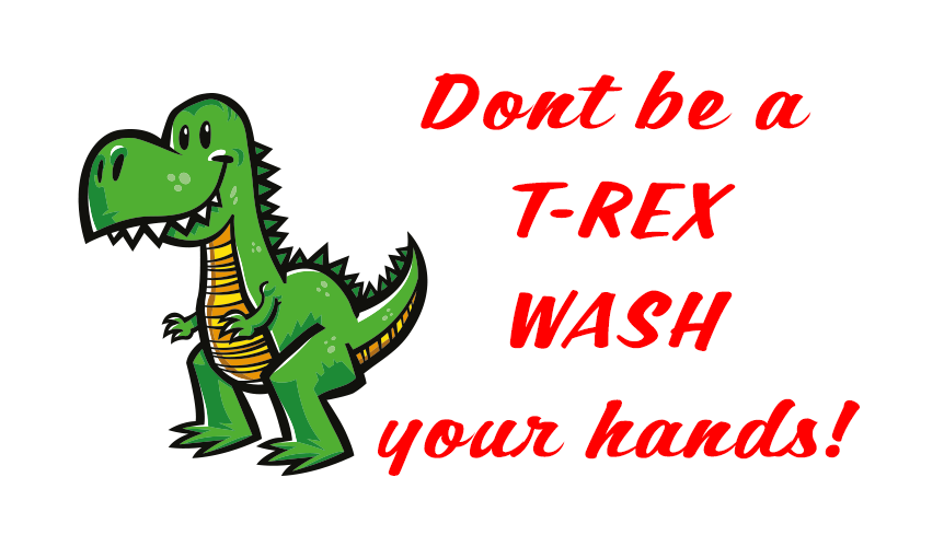 icocatapult's tweet photo. 🦖We all know what happens with Tyrannosaurus Rex.

He never washed his hands with soap under running water!

Don`t be a T-Rex!👩🏽‍🏫 

(Btw, he wasn`t a Booger - for sure!)
#coronatime #corona #COVID19 #Covid_19 #COVIDー19 https://t.co/g79oBAaW36