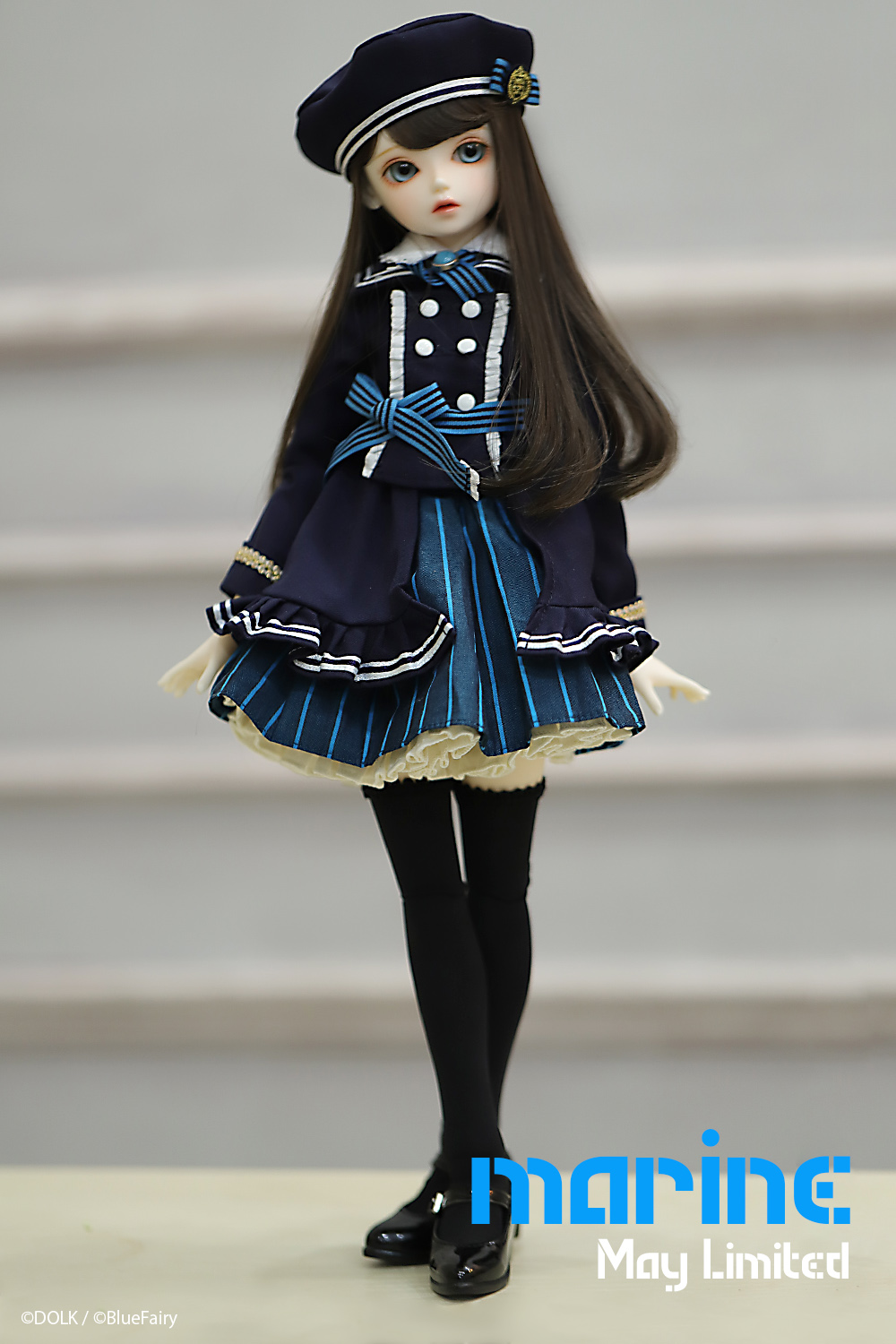 Dolk Twitterren 予告 Dolk Blue Fairy いよいよ明日 可愛い 軍服 これが正義 コラボのためにdolkが衣装のオリジナルイラストを起こし 実力派ドールメーカーsadolが可憐に仕立てた軍服ドレス 清楚なmayと可愛い軍服が交差する 最強の美少女mayが登場します