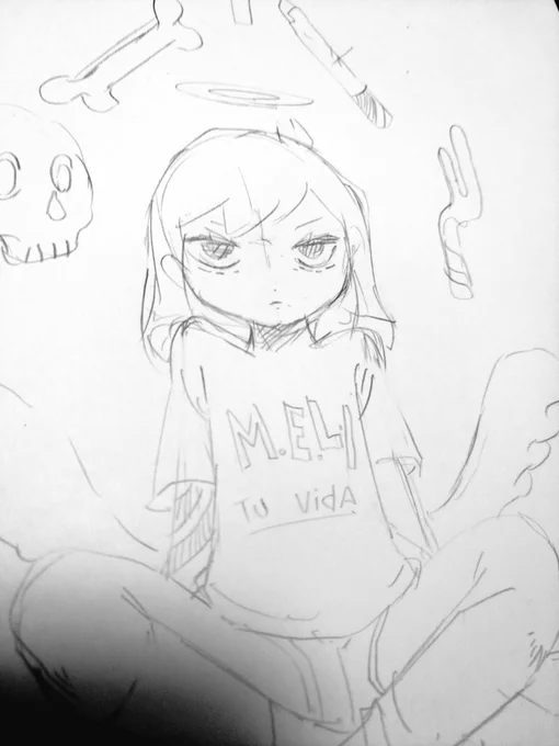 グッズ制作に疲れたので現実逃避の絵を…?
やらなきゃならんことが多い…? 