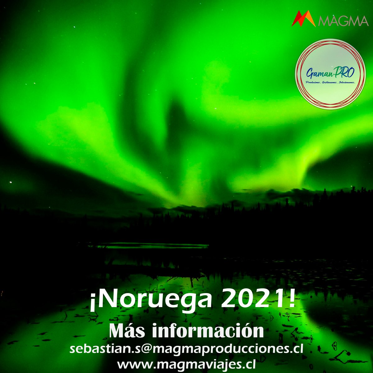 Noruega 🇧🇻 nos espera!

¿Vamos?
Únete a esta aventura organizada por <a href="/pro_magma/">Magma Pro</a> y GamanPRO
Escríbenos para tener más información sobre esta aventura con todo incluido... 😎
📩 sebastian.s@magmaproducciones.cl
#magmaviajes #necesitovacaciones #polonorte #lucesdelnorte #vikingos