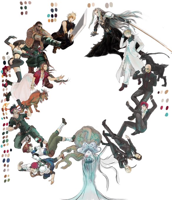 Ff7のtwitterイラスト検索結果 古い順