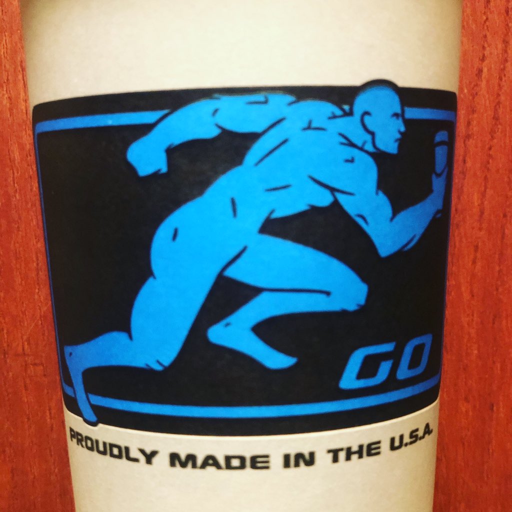 #goshake #runningman #go #madeintheusa🇺🇸 #paper #throwaway #disposable #convenience #easy #nofuss #blue #black #getittoday go-Shake.comm