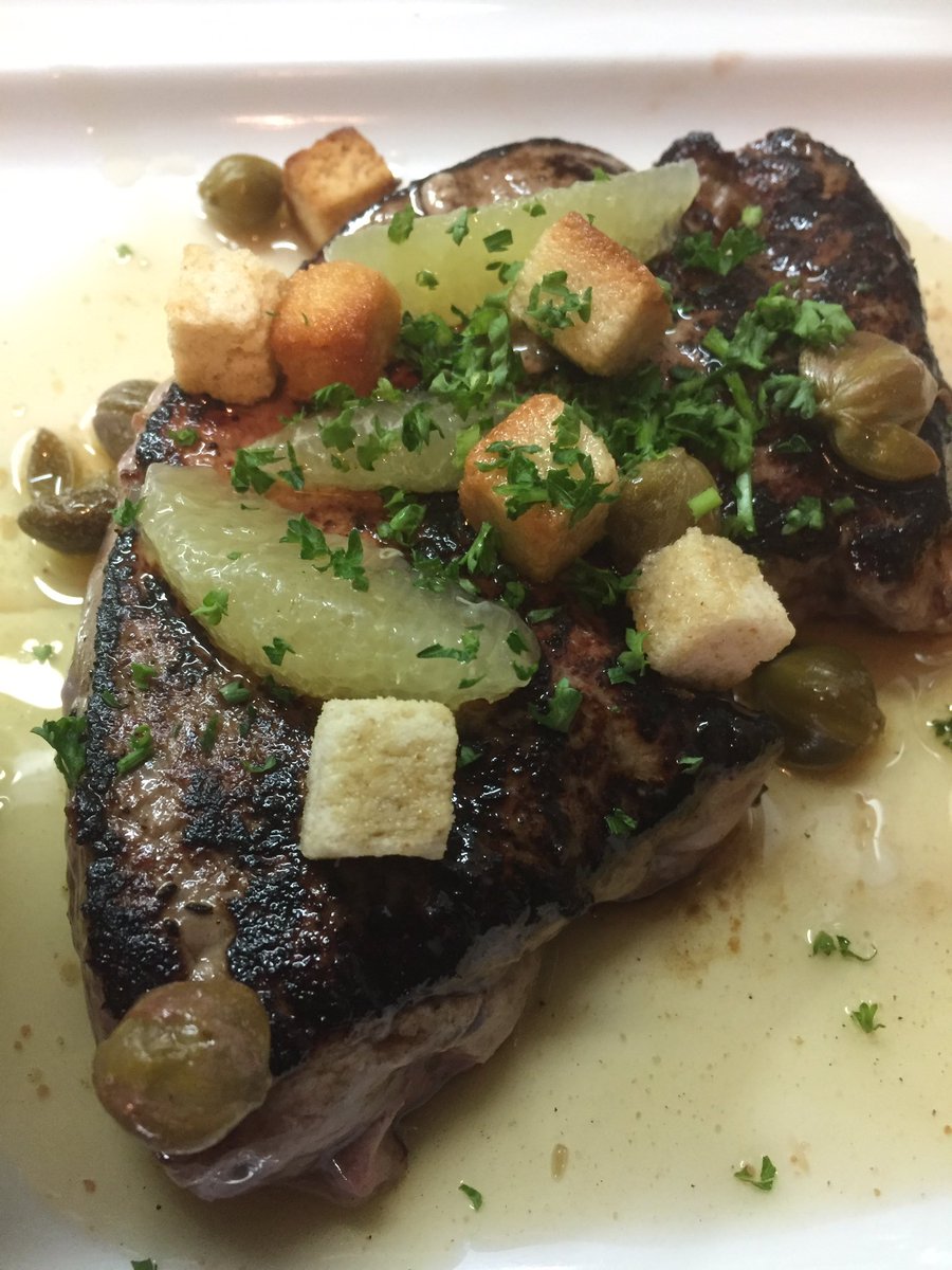 Aujourd’hui : Foie de veau à la Grenobloise...