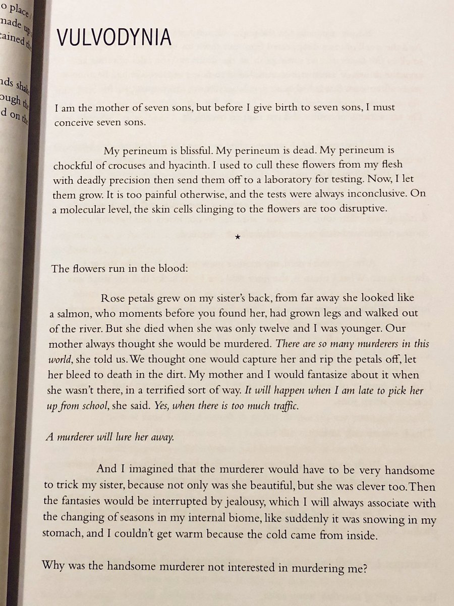 3/12/2020: "Vulvodynia" by  @Lizard_Eyes, published in the newest issue of  @haydensferryrev. Available online at HFR:  http://haydensferryreview.com/cat-ingrid-leeches-vulvodynia