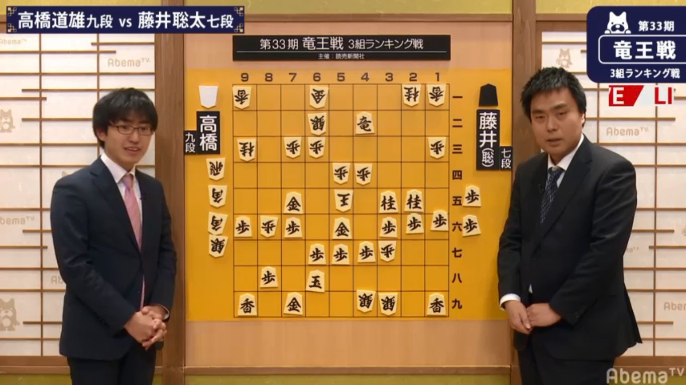 肝属兵衛 中継終わった 両対局者 解説 聞き手の棋士先生方 運営の皆さん お疲れさまでした W ノシ 解説 三浦弘行 九段 阿部光瑠 六段 第33期 竜王戦 3組 ランキング戦 高橋道雄 九段 対 藤井聡太 七段 Abematv アベマ将棋 T Co
