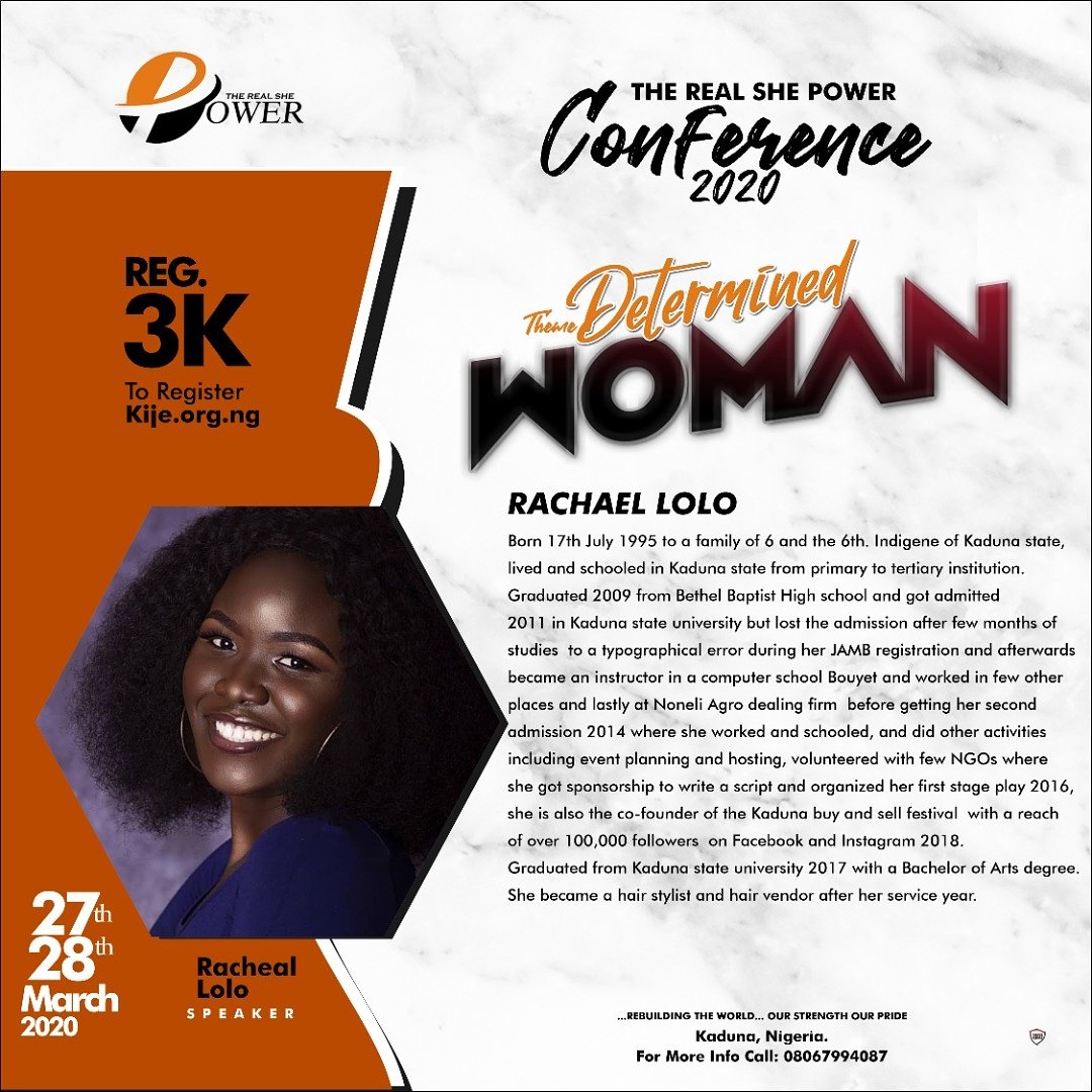 TheRealShePowe1's tweet photo. @iamRayYari  meet our speaker 
Racheal Lolo https://t.co/570dZ7lrql