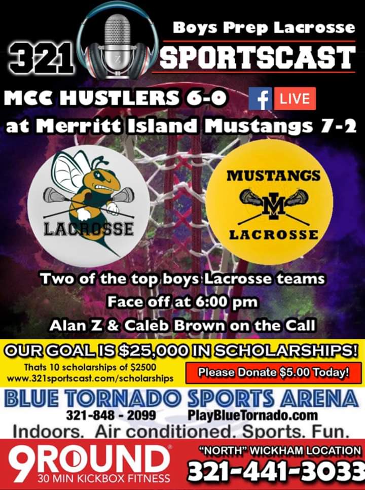 321sportscast's tweet photo. WATCH LIVE BOYS PREP LACROSSE TONIGHT ON #321SPORTSCAST; MCC HUSTLERS VS. MERRIT ISLAND MUSTANGS
Two of the top #boyslacrosse teams square off tonight as the #Undefeated Melbourne Central Catholic Hustlers (6-0) travel to face the 7-2 Merritt Island Mustangs.
#preplacrosse https://t.co/tFhqivoygk