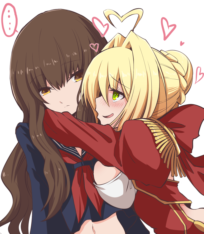 Fate 暴君と奏者 ネロちゃまとザビ子のイラスト