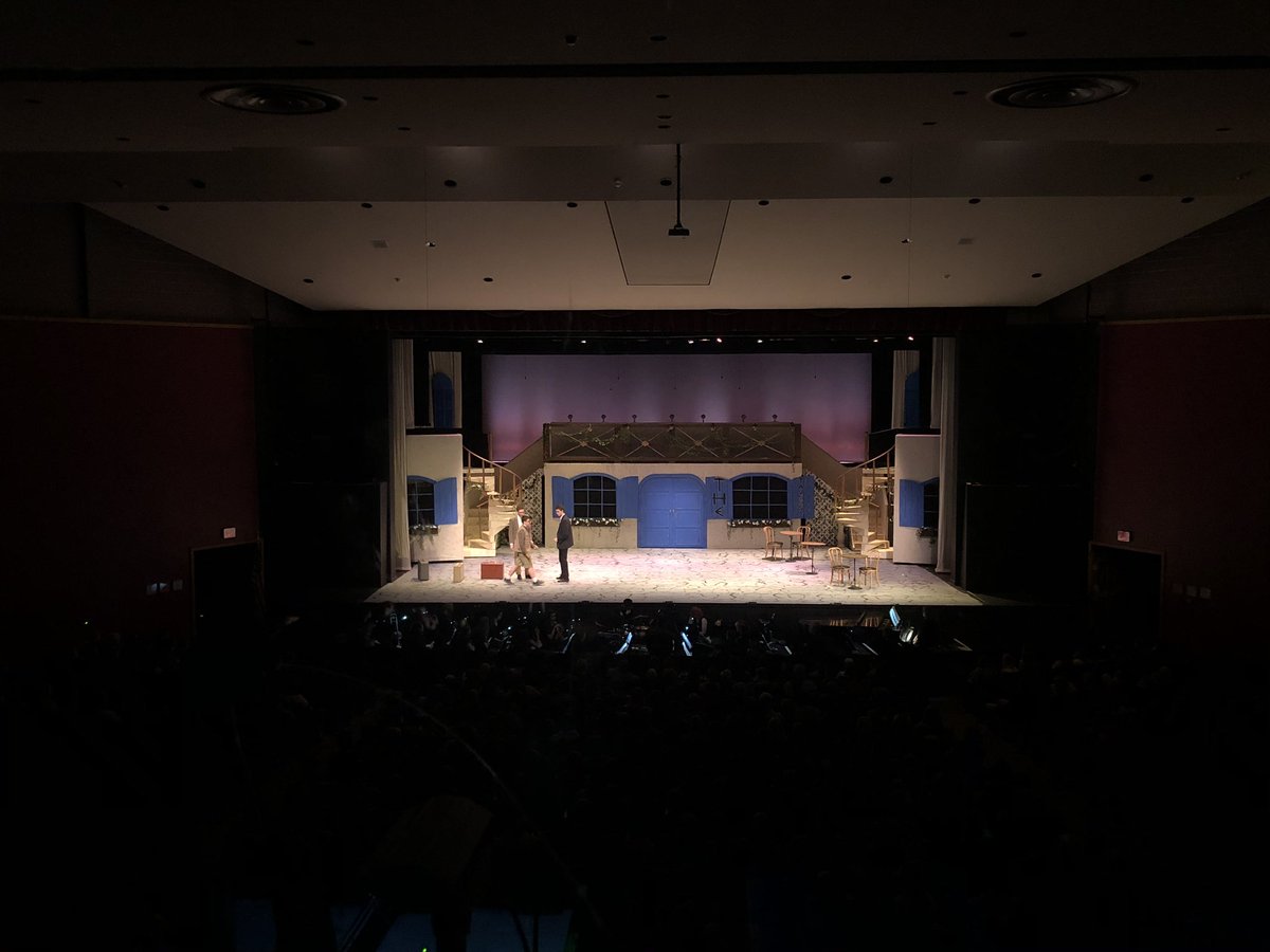 Teaser today for the students of the high school ! Opening night is tomorrow!!