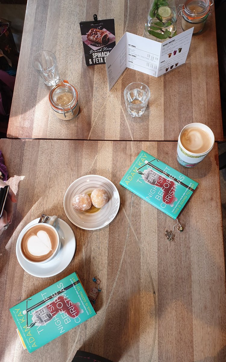 Greekphotoguy's tweet image. 2020's resolution continues with Black Sheep Coffee @leavetheherd, reading the same book by @amateuradam
(both Christmas gifts we bought each other, lol) with @LuzDLuna
#12_cafés_in_2020