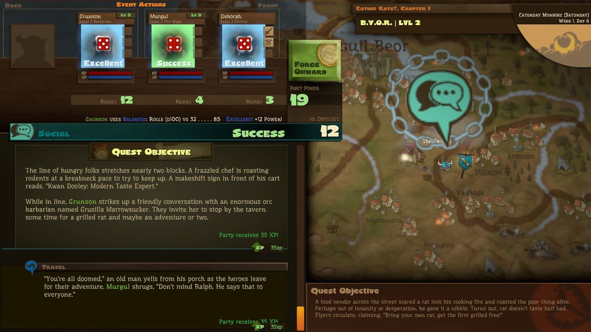 itchio's tweet photo. Epic Tavern: Epic Tavern is a fantasy-management-RPG where you rule the land from your Tavern. 

https://t.co/TYDnu40Nnf https://t.co/X3M6gXowLo