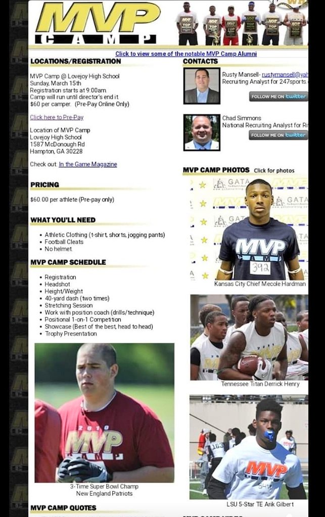 devdrop100's tweet image. I will be the MVP camp this Sunday @SmirengerSports @PlayBookAthlete @SInow @DexPreps