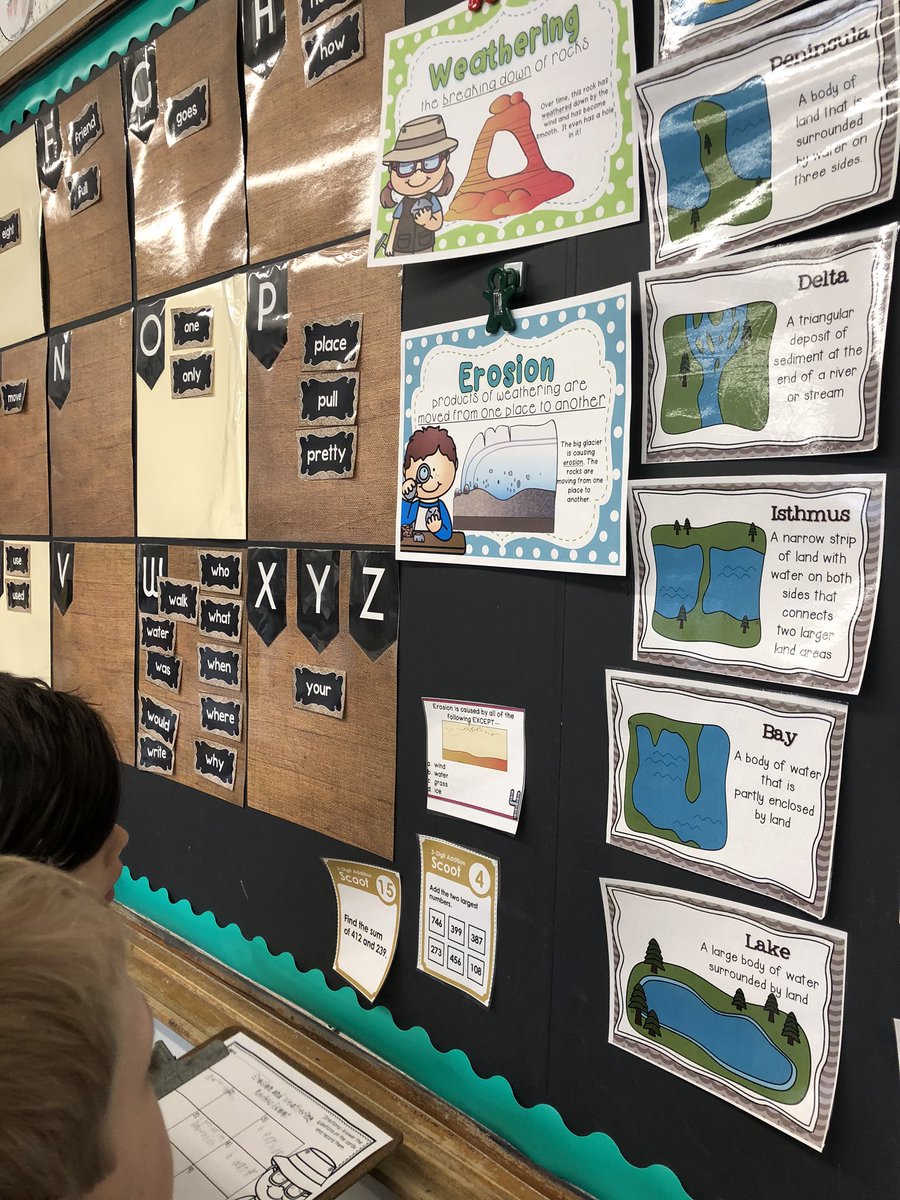 MrsDunn2ndGrade's tweet photo. Is it weathering or erosion? #wheelockians https://t.co/5xt6XPxu0D