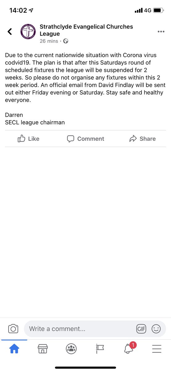 Statement from the league 👍⚽️