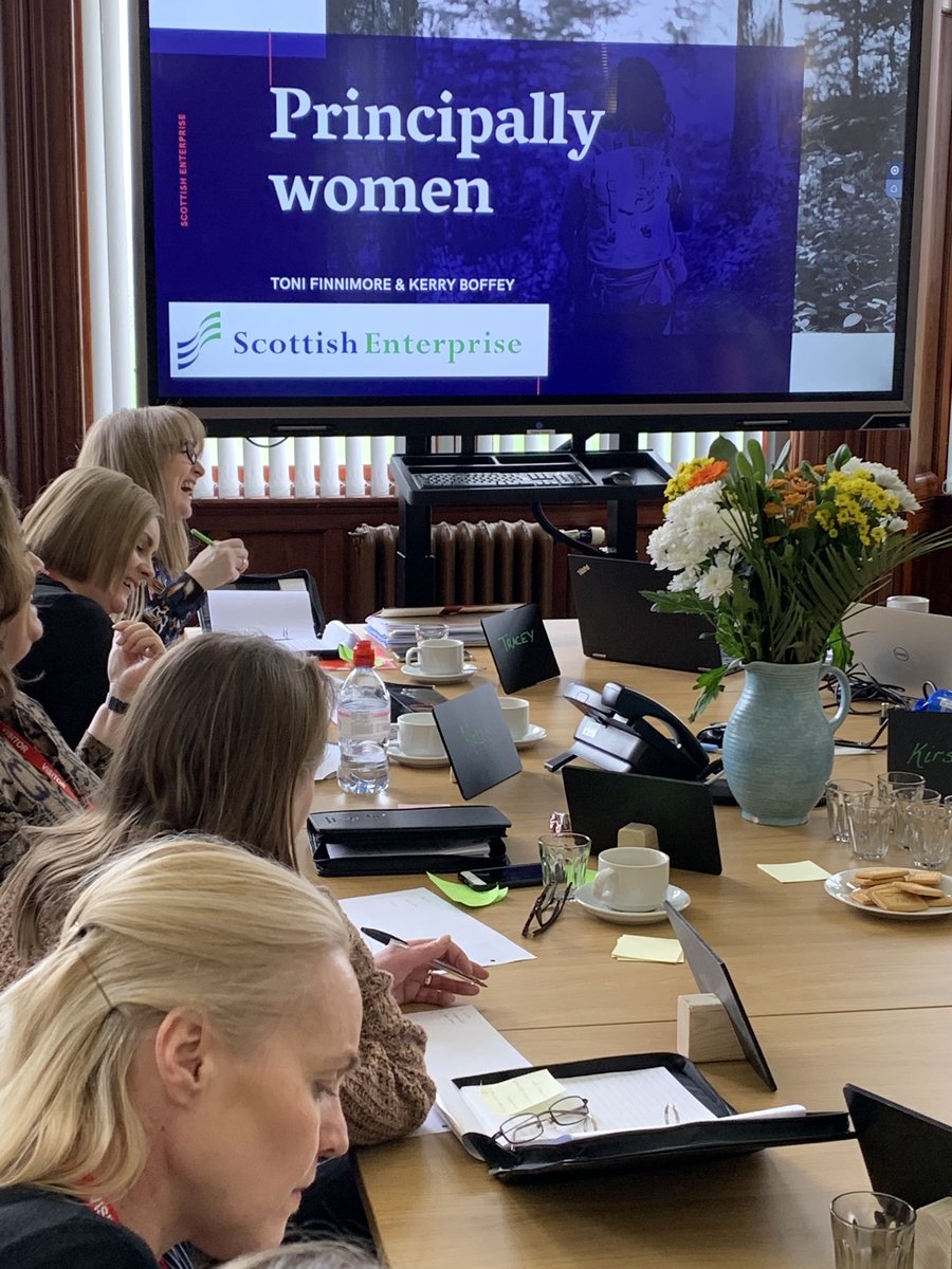 Fantastic start to Scottish Enterprise Principally Women’s  Leadership Programme ⁦<a href="/SCALEscotland/">SCALE Scotland</a>⁩ ⁦<a href="/scotent/">Scottish Enterprise</a>⁩