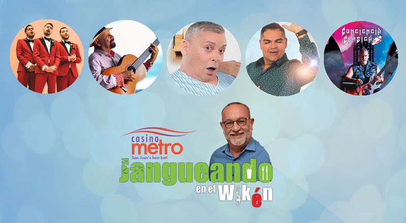 jangueando's tweet photo. HOY a las 8pm #jangueandoenelwiken desde el #metrolounge de @casinometro con @LPabonRoca y sus invitados. @LosRiveraD @eljibarosi @AliceaVictor #QuiqueLopez y la música de @ConcienciaClas1 https://t.co/fiB67rbb6i