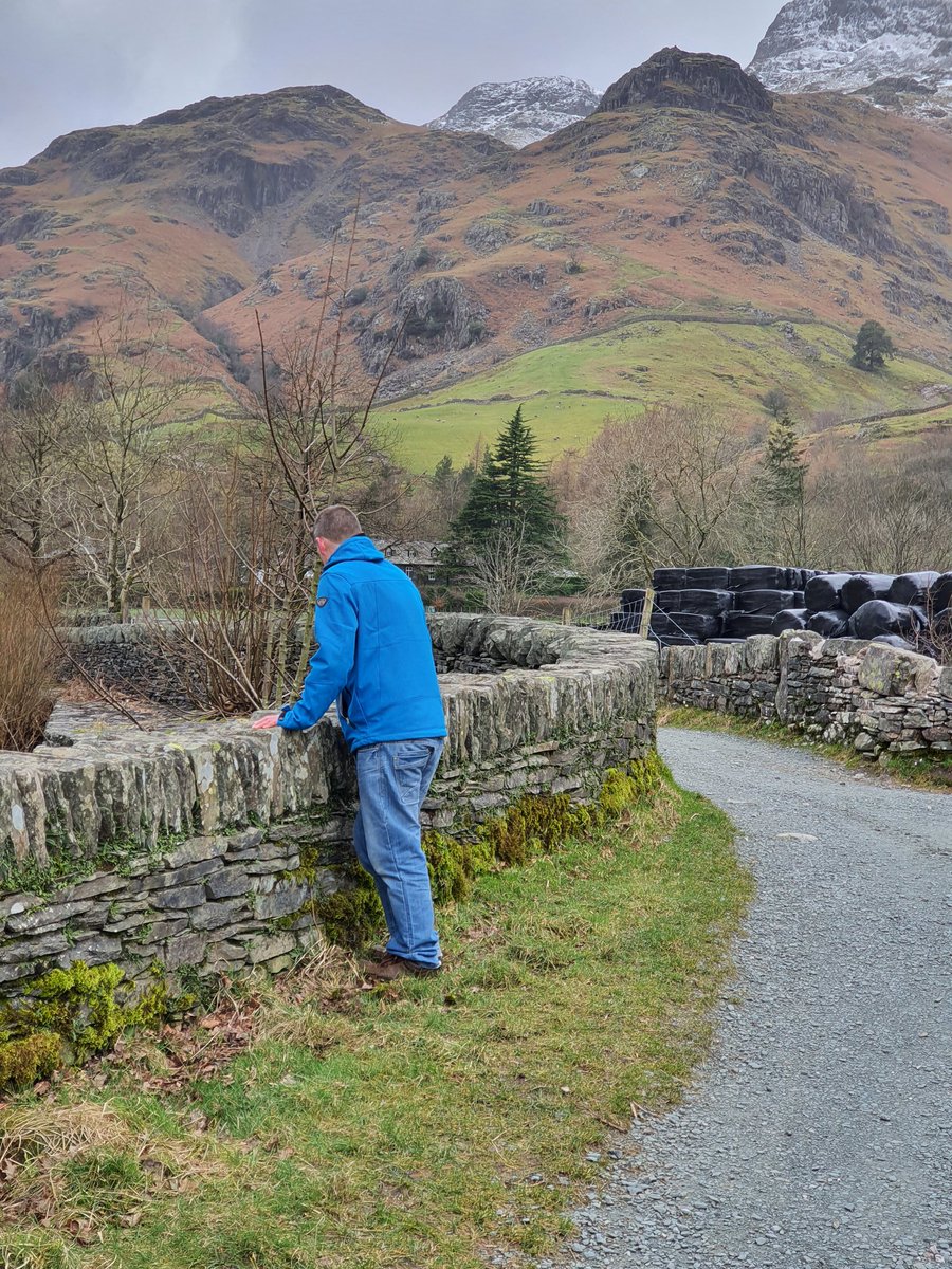 31 years on, standing in the footprints of the great man himself. Very little has changed during the intervening years, which reminded me of his own words -
"The fleeting hour of life of those who love the hills is quickly spent, but the hills are eternal".
