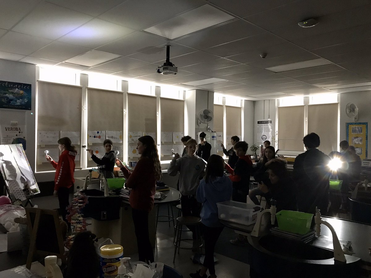 HeckelScience's tweet image. 8C uses “moon pops” to visualize moon phases from Earth’s perspective @HBW_Verona @STEMistry #astronomy #njstemmonth