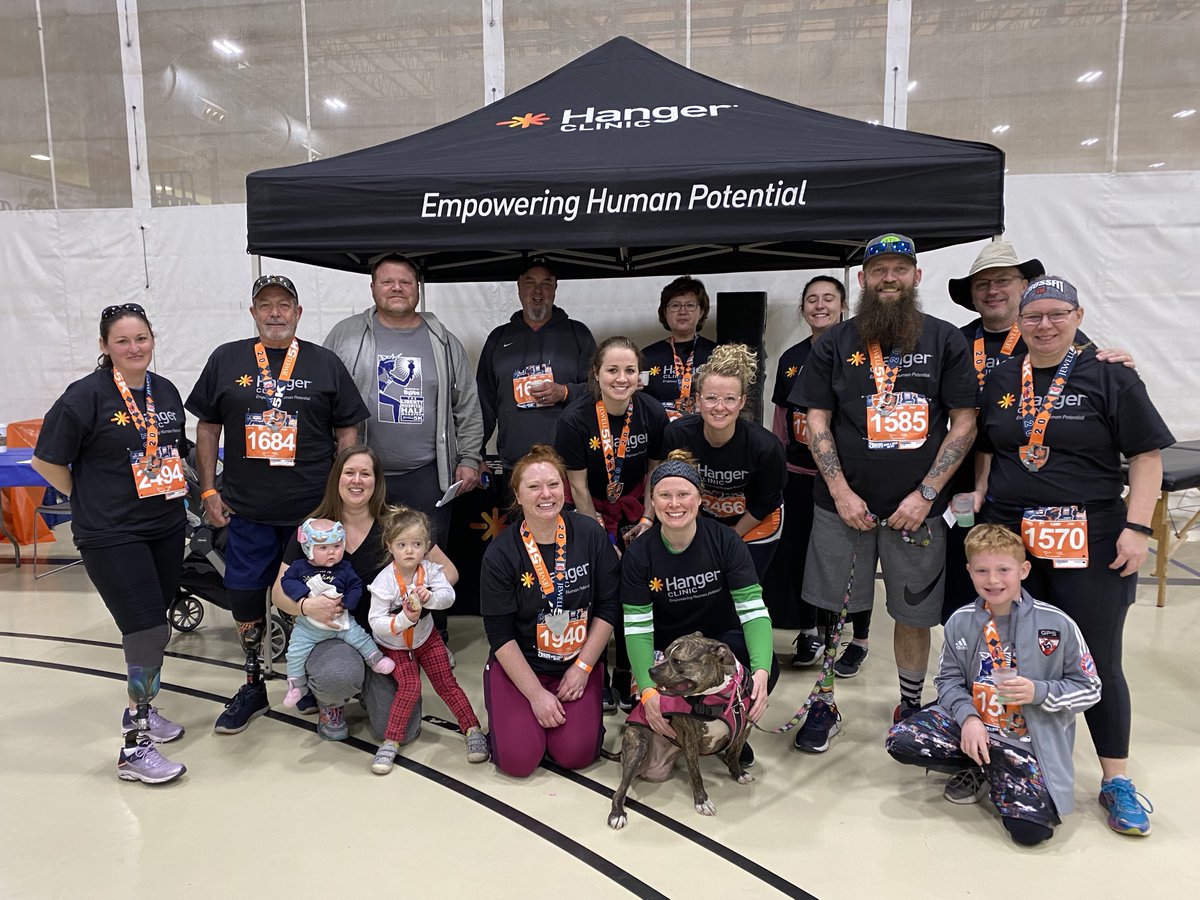 HangerNews's tweet photo. Congrats to our Kansas City, MO #HangerClinic teams, patients, families, (and a super three-legged-dog) who took part in the #LibertyHospitalHalf Marathon/ #Jewell5K this past weekend. An incredible accomplishment for all - way to go everyone! 👏 #RunLiberty #LiveEmpowered https://t.co/DTDuJlwGHf