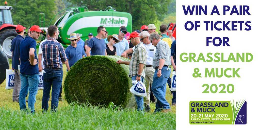 We are seeking farmers views on how they manage their grass, soils and nutrients. In return, six lucky respondents will win a pair of tickets to this year’s Grassland &amp; Muck Event. Simply follow the link to be in with a chance of winning: surveymonkey.co.uk/r/grassland-mu…
#grasslandmuck