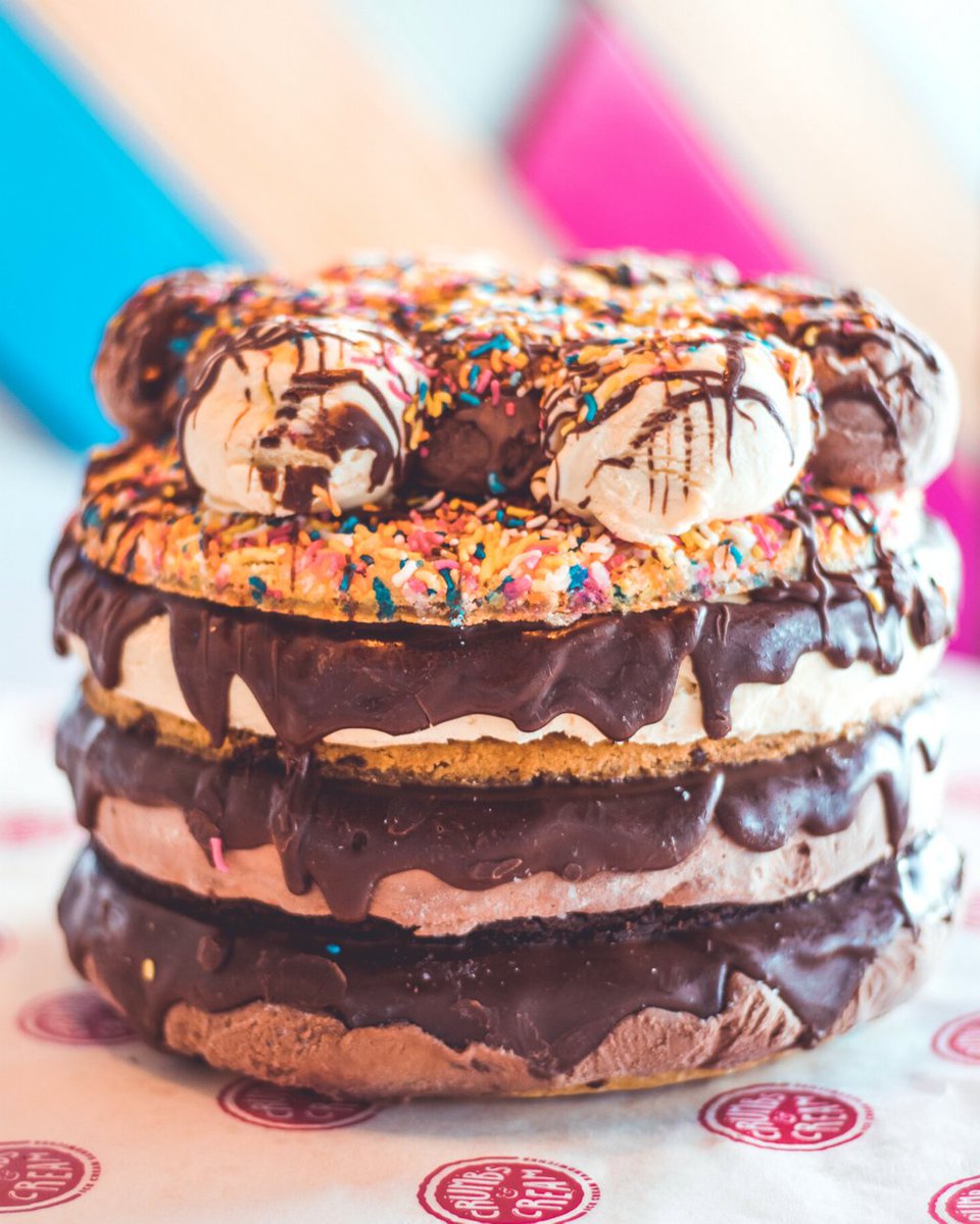 Layers of deliciousness. Order one of our #CrumbsCakes for your next special occasion.
Available at:
📍: Sea Point - 7am - 11pm 
📍: Illovo Junction - 7am - 11pm
Customize your flavours or ask for our vegan option. 
#CrumbsAndCream #CrumbsCakes #IceCreamSandwichCakes