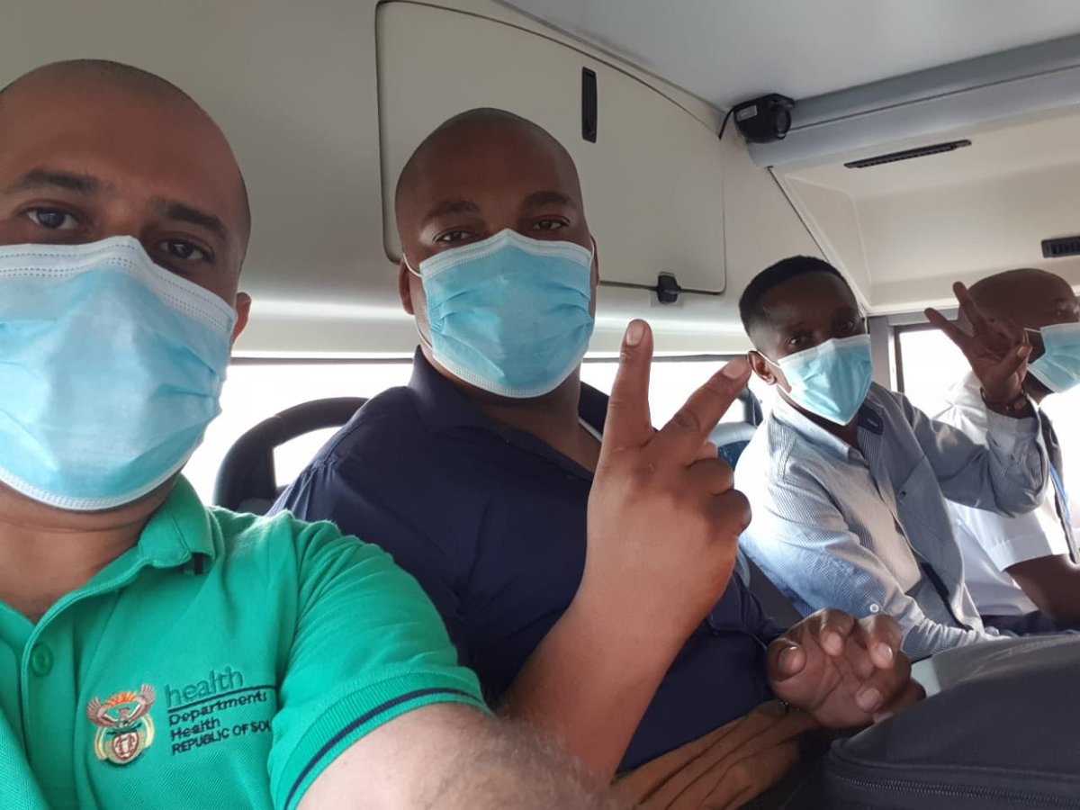Well into their mission of repatriating our children and fellow SouthAfricans from Wuhan #COVID19 #Repatriation