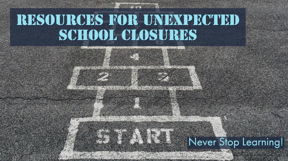 Learning Doesn't Need to Stop if School is Closed - It Really Doesn't! rechargelearning.blogspot.com/2020/03/learni… #edtech #SharingIsCaring #RemoteLearning