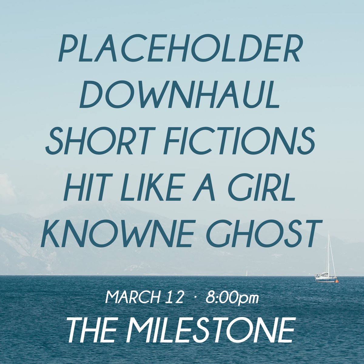 Tonight we’re back in Charlotte! Haven’t been there since last summer and we miss you all dearly. Amazing lineup, amazing people—get to the Milestone early and hang out