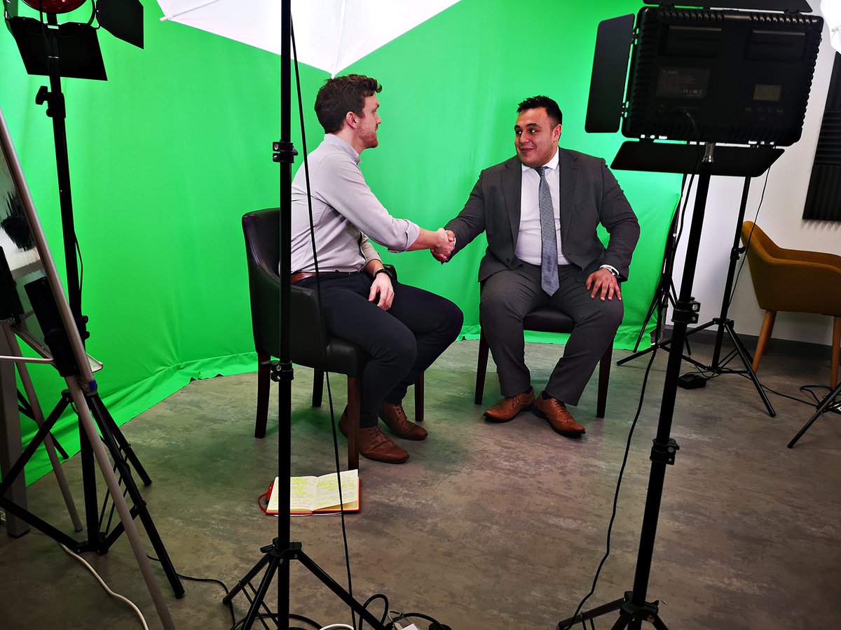 Great to meet Josh from the Hampshire Business Show to have a chat about #Fieldfusion today, ahead of our attendance at #HBS20 in October. Tickets are free so come down and see us on stand 47.

The show is supporting a great cause as well — <a href="/AlzResearchUK/">Alzheimer's Research UK</a>