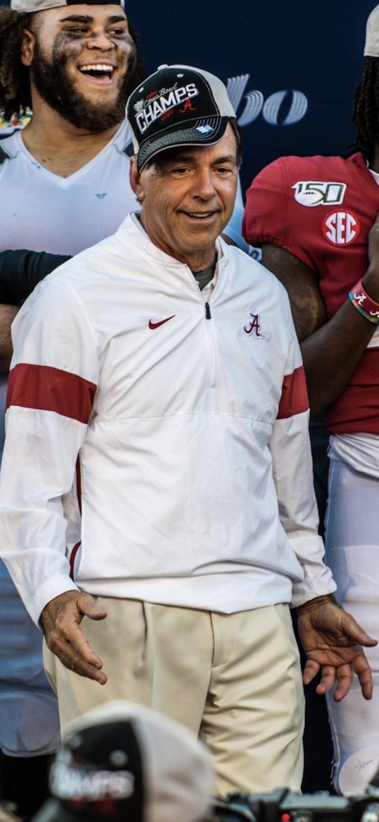 TheRealCruzOx's tweet photo. Coach Saban really emphasized defense this offseason https://t.co/bzMdxFPym5