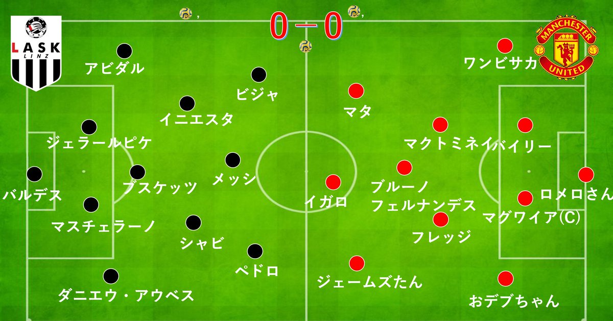 Manchester United 勝利の男神 Sur Twitter 男神スポーツによる ヨーロッパリーグの ラスク Vs マンチェスターユナイテッド の予想スタメン フォーメーションです 今のところ試合は行われるみたいなのでよろしくお願いします T Co Co4yad522a