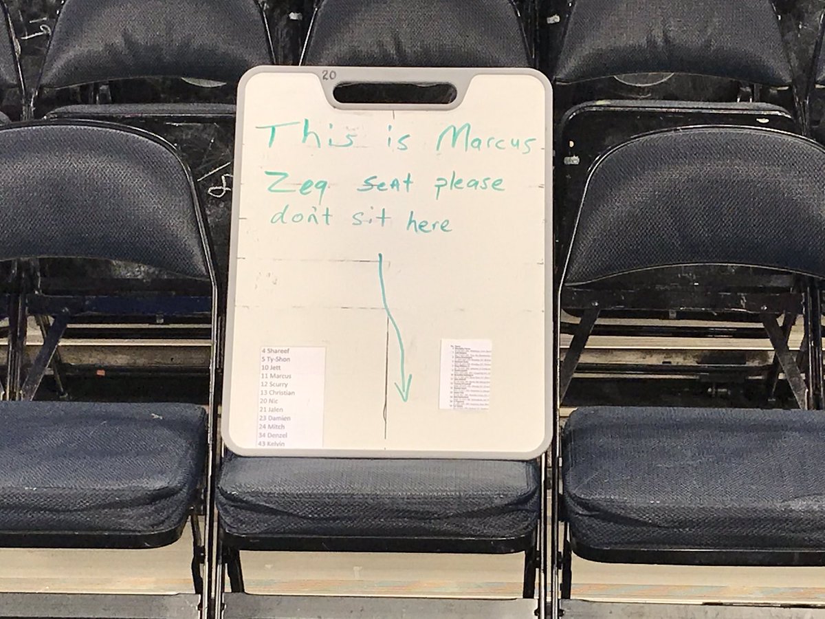 _robanderson's tweet photo. There’s gonna be 19,500 empty seats at @TheGarden today, but this isn’t one of them. https://t.co/SZxqtfsw2G