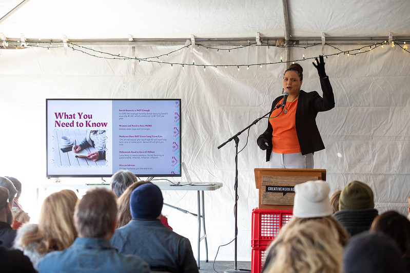 CM_Austin's tweet photo. During the Q&A after Keisha Gillis’ talk on the theme of INVEST, someone asked how our community can find and support black-owned businesses. Keisha followed up to share these small businesses and entrepreneurs: https://t.co/mD13rqvmKW #CMinvest #CMATX https://t.co/cKhrV3CZug