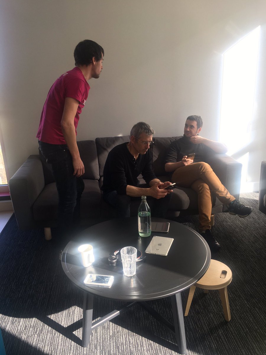 Learning expedition <a href="/Klaxoon/">Klaxoon, a Wrike company</a> avec <a href="/DTRennes/">Digital Transformer</a> #inspiration#collaboration 
Merci <a href="/simon/">Simone Brunozzi</a> !