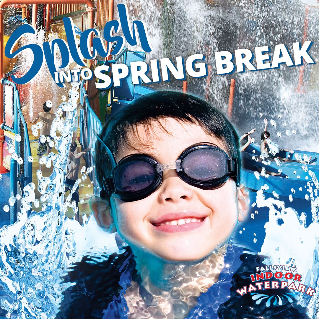 Spring Break is around the corner and it's not too late to book your splash-tastic getaway! 😀 Check out our incredible Spring Break Package and enjoy up to $300 FREE in attractions, dining and entertainment! 💦
.
#NiagaraFalls #SpringBreak 
.
fallsviewwaterpark.com/waterpark-pack…