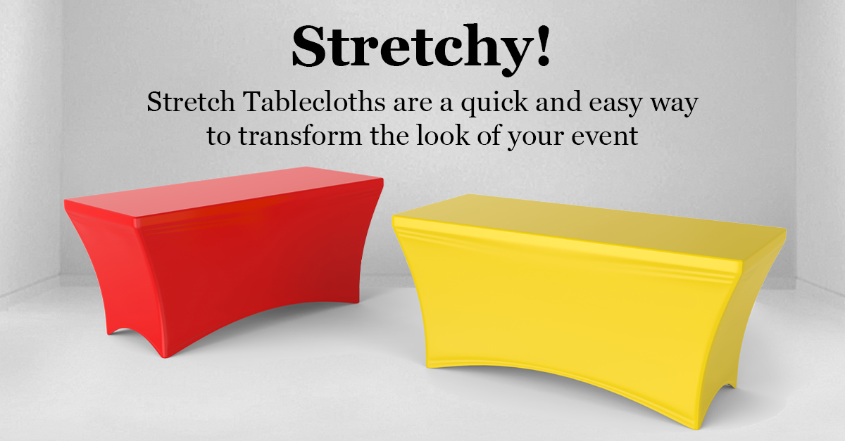 6ft Stretch Tablecloths In Stock - eepurl.com/gVZnTT