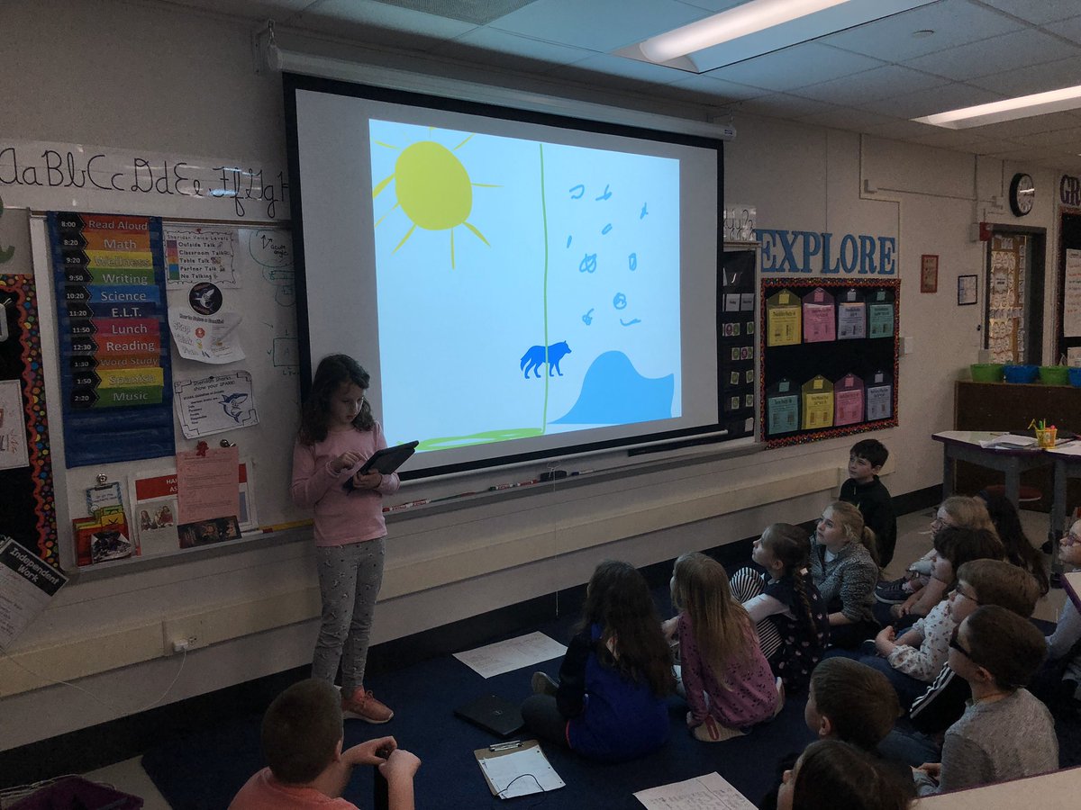 Showing our reading theory work in many ways. @LFTeacher #sheridanshines