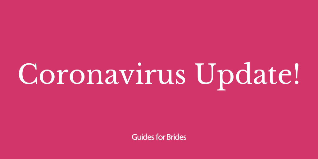 The UK is set to escalate its response to #Covid_19 within a matter of hours! If you're wondering how the #CoronavirusPandemic could affect your wedding day, click here: bit.ly/2TYDdXr 💍