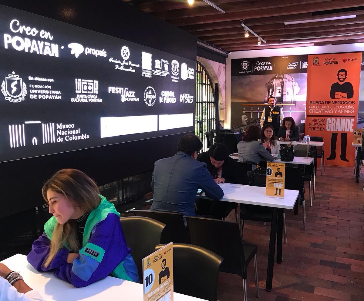 Rueda de negocios con empresas de economías creativas y afines en #VivePopayánenBogotá