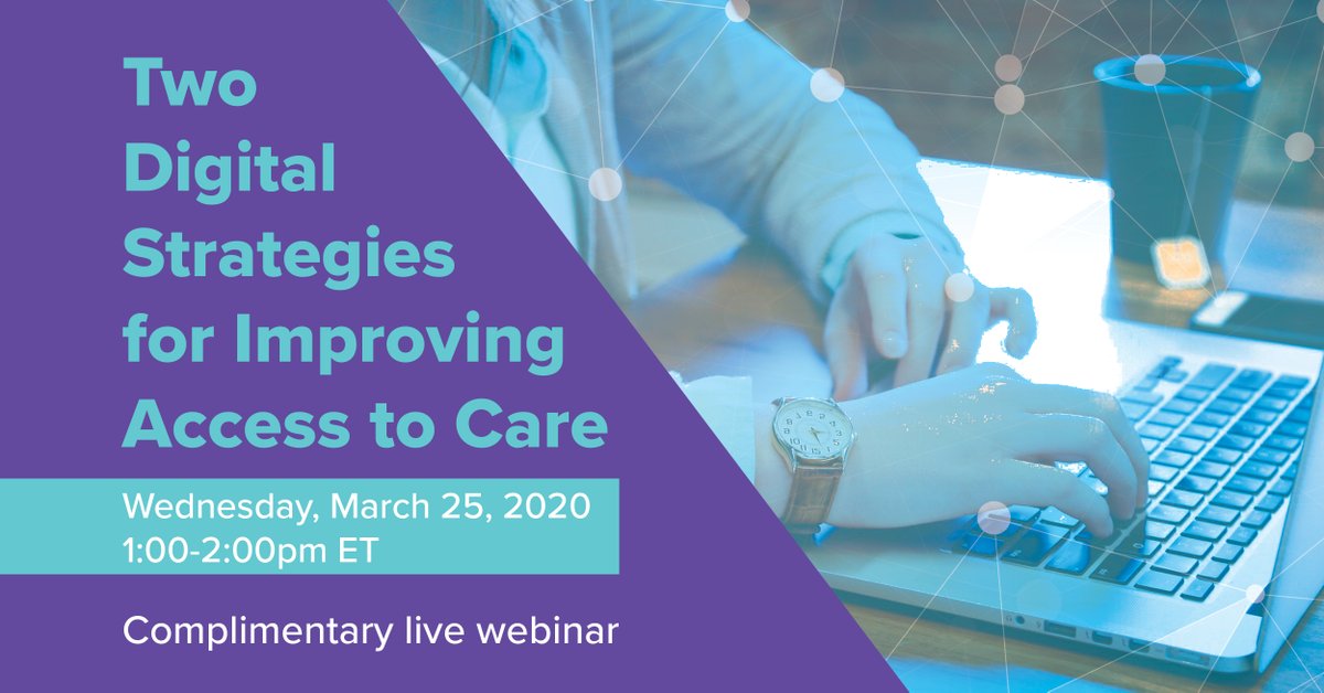[How to] Meet Consumer Demand for Convenient, Timely Care. Reserve your seat for the Tuesday, March 25th Webinar from <a href="/DocASAP/">DocASAP</a>! bit.ly/2QauSPa #patientengagement