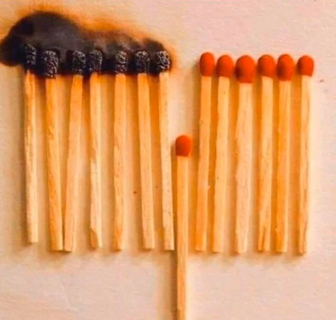 Une image vaut mille mots:

Comment faire comprendre à tout le monde, de 3 à 99 ans, les avantages de la "distance sociale" en une image.

Bravo à la personne qui l'a imaginée.