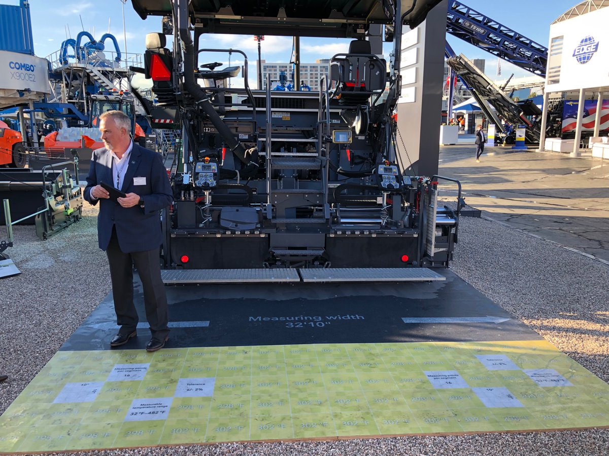 RockToRoad (@rocktoroad) on Twitter photo Jim Holland of <a href="/WirtgenGroup/">Wirtgen Group</a> shows off the #Vogele RoadScan temperature measurement system at <a href="/conexpoconagg/">CONEXPO-CON/AGG</a> Jim Holland of <a href="/WirtgenGroup/">Wirtgen Group</a> shows off the #Vogele RoadScan temperature measurement system at <a href="/conexpoconagg/">CONEXPO-CON/AGG</a>